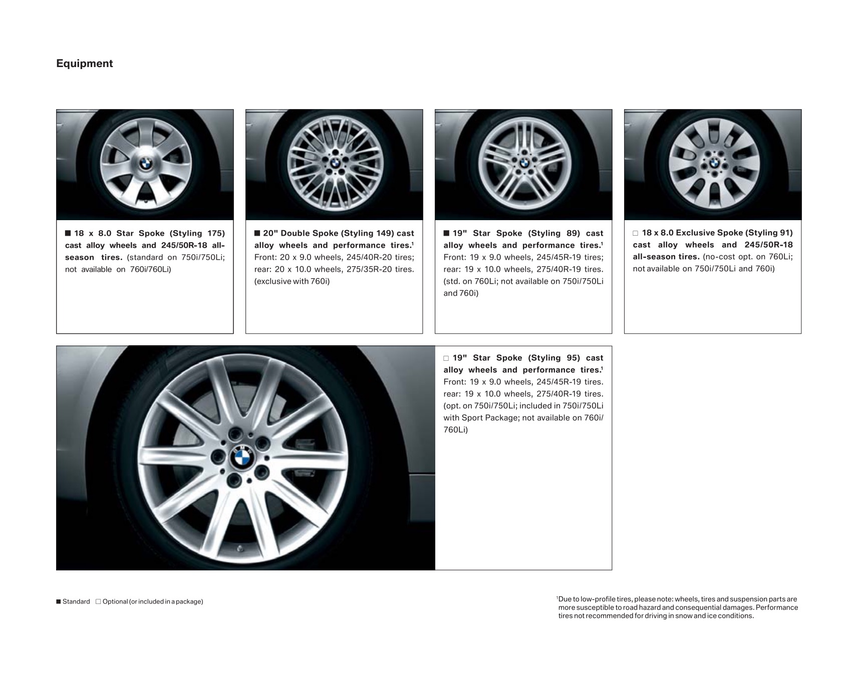 2006 BMW 7-Series Brochure Page 6